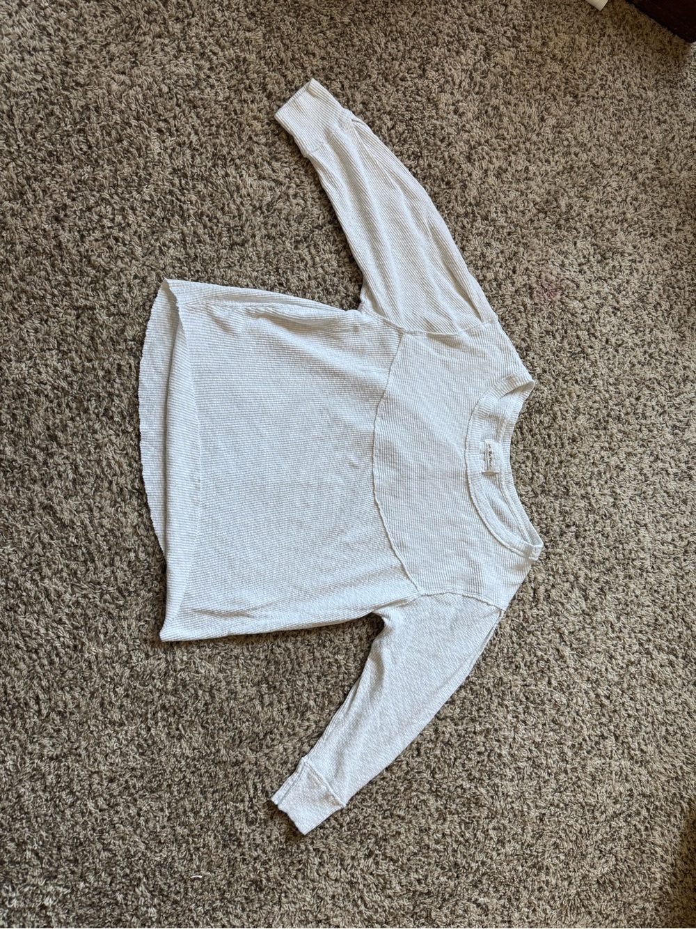 We the Free White Long Sleeve